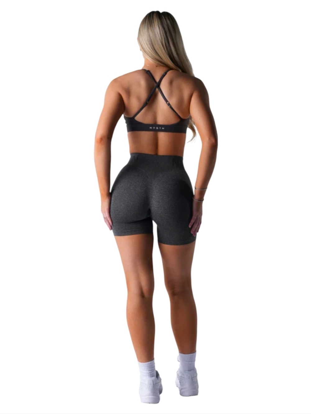 NVGTN Taper Seamless Short Gray Women's XS